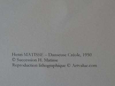 Henri MATISSE (1869-1954) - La danseuse créole, Lithographie signée 2