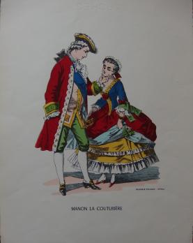 Manon la Couturière, Image d’Epinal 2