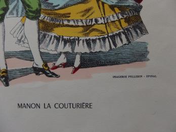Manon la Couturière, Image d’Epinal 2