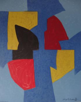 Serge POLIAKOFF - Musée d’Art Moderne de Paris (1970), Lithographie 2