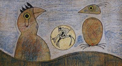 Max ERNST - Oiseaux, 1970, Lithographie originale sur papier d’Arches 2
