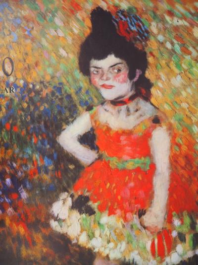 Pablo PICASSO (d’après) - Danseuse Naine, 1966 - Affiche originale signée 2
