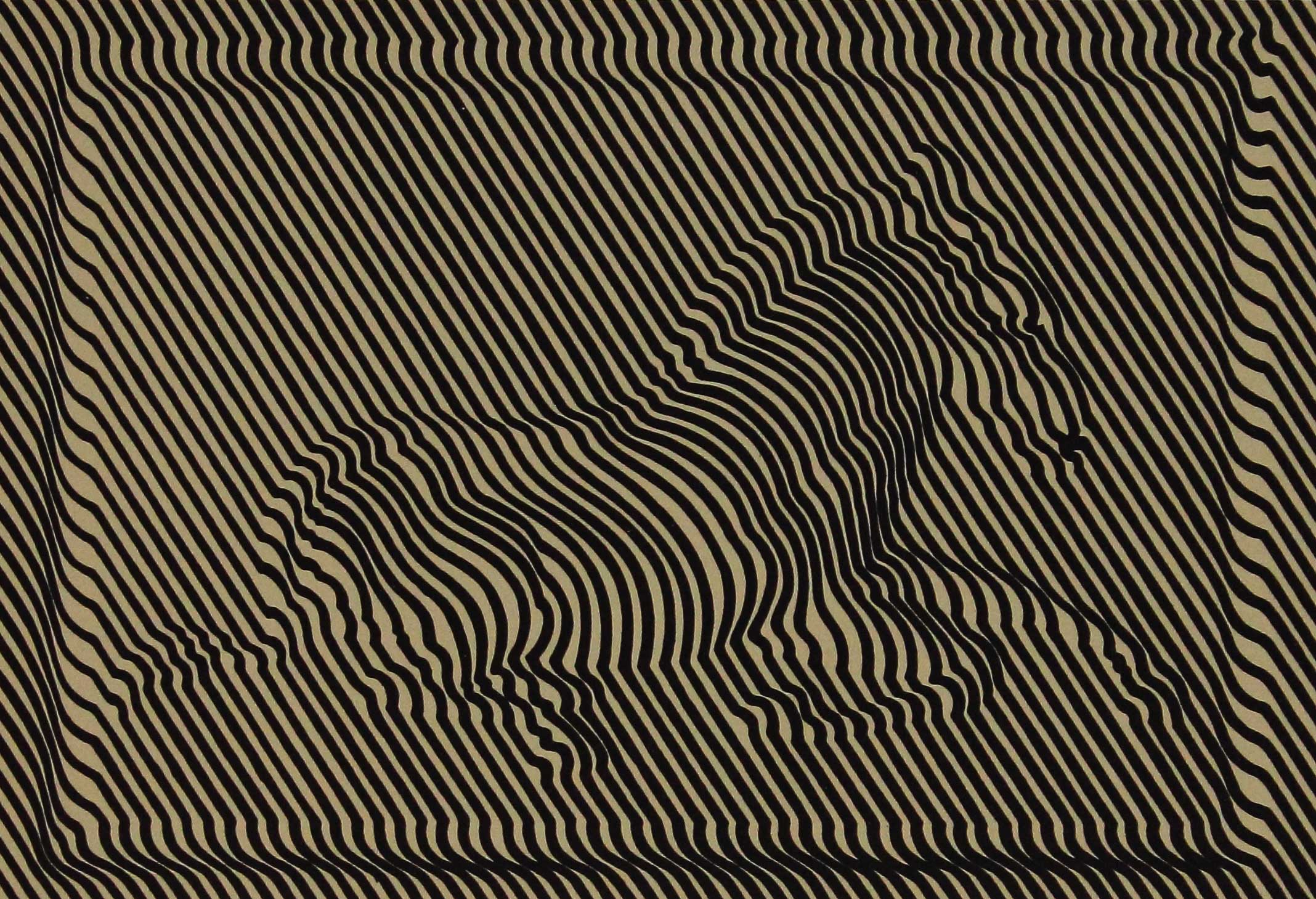 Victor Vasarely, Le zèbre, 1938/69, sérigraphie signée