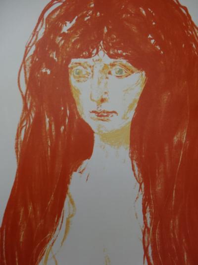 Edvard MUNCH (d’après) - Lithographs, etchings, woodcuts - Affiche originale 1969 2