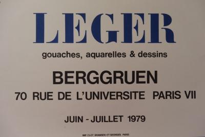 Fernand LÉGER - Gouaches, aquarelles & dessins, 1979 - Lithographie 2