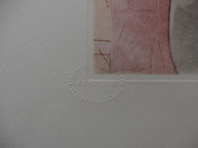Mary CASSATT (d’après) - Le thé à l’anglaise - Gravure originale signée 2