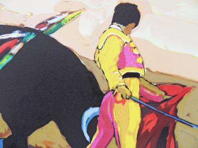 Jean-Claude QUILICI - Toréador - Lithographie signée au crayon 2