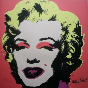 Andy WARHOL (1928-1987) (d’après) Marilyn, Superbe impression grano-lithographique 2