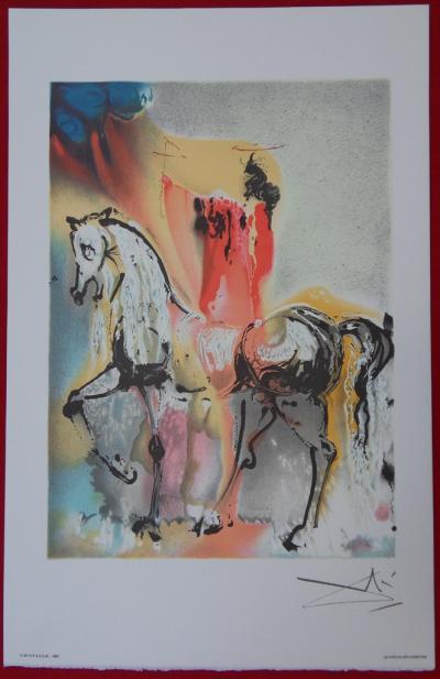 Salvador DALI - Les Chevaux - Série de 18 lithographies, 1983 2