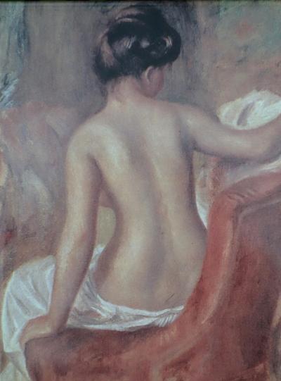 Pierre Auguste RENOIR (d’après) - Nu dans un fauteuil - Sérigraphie signée 2