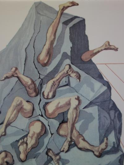Salvador DALI (d’après) - Les Simoniaques - Sérigraphie signée 2