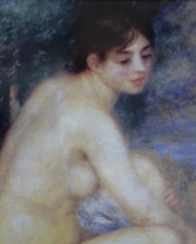 Pierre Auguste RENOIR (d’après) : Baigneuse s’essuyant - Sérigraphie signée 2