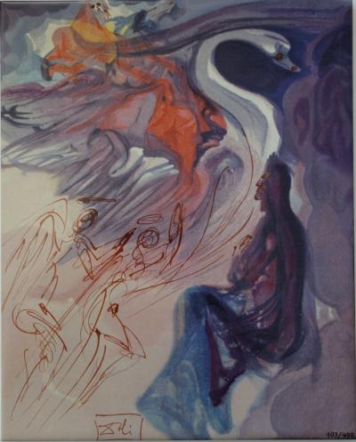 Salvador DALI (d’après) : Le Langage de l’oiseau - Sérigraphie signée 2