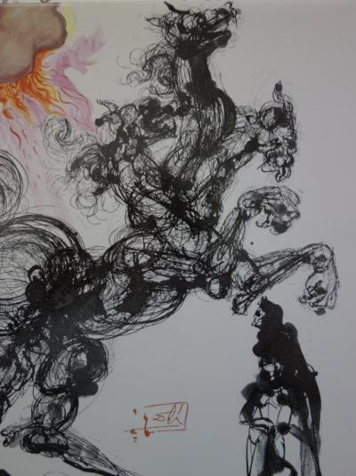 Salvador DALI (d’après) : Cerbère - Sérigraphie signée 2