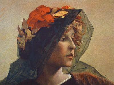 Alfred Pierre Agache - Impéria, Lithographie originale signée (1897) 2