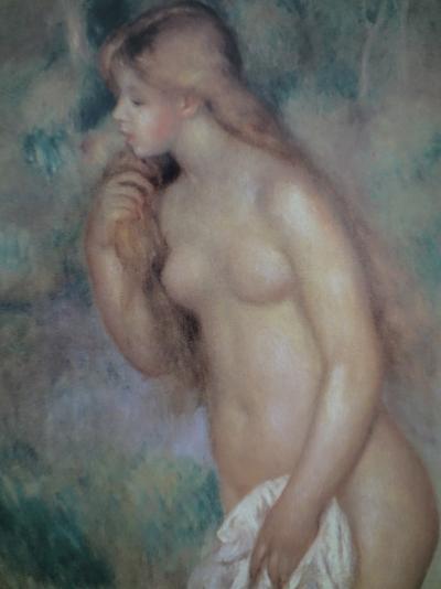 Pierre Auguste RENOIR (d’après) : Baigneuse debout - Sérigraphie signée - 350exp 2