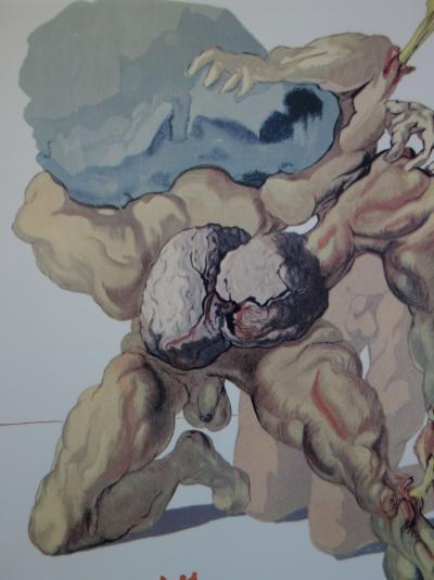 Salvador DALI (d’après) : Les Avares et les prodigues - Sérigraphie signée 2
