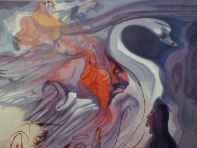 Salvador DALI (d’après) : Le Langage de l’oiseau - Sérigraphie signée 2