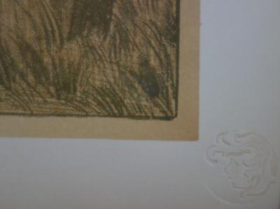 René MENARD - Automne - Lithographie originale signée 2