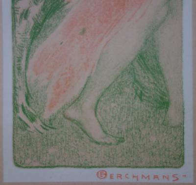 Emile BERCHMANS - Renouveau, Lithographie originale  signée 2