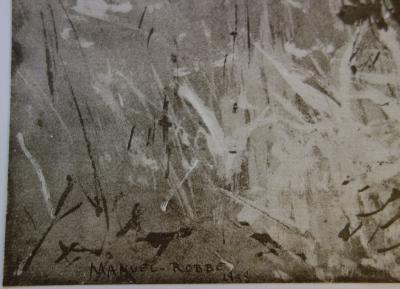 Manuel ROBBE - Menuet d’automne, 1897 - Lithographie signée 2