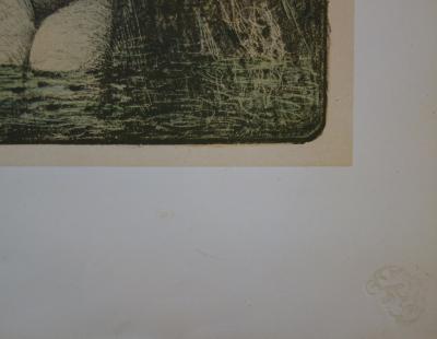 Charles Guerin - Sirène, 1897 - Lithographie originale signée 2