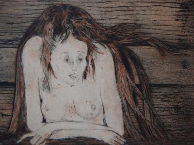 Lars BO - L’esprit du bois - Gravure et aquatinte signée au crayon 2