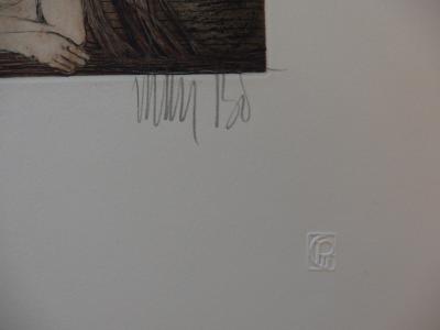 Lars BO - L’esprit du bois - Gravure et aquatinte signée au crayon 2