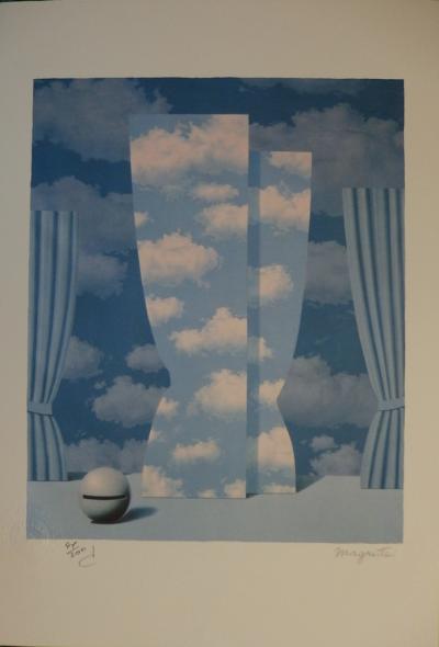 René MAGRITTE (d’après) (1898-1967) - La Peine perdue, Lithographie signée 2