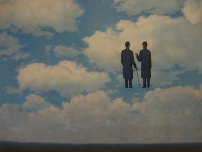 René MAGRITTE (1898-1967) - La Reconnaissance Infinie, Lithographie signée 2