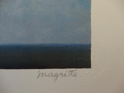 René MAGRITTE (1898-1967) - La Reconnaissance Infinie, Lithographie signée 2