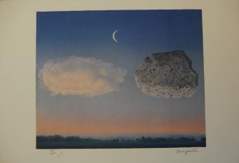 René MAGRITTE (1898-1967) - La Bataille de l’Argonne, Lithographie 2