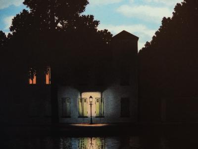 René MAGRITTE (1898-1967) - L’Empire des Lumières, Lithographie 2