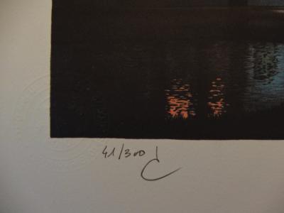 René MAGRITTE - L’Empire des Lumières, Lithographie signée 2