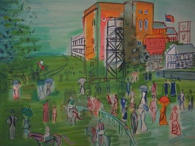 Raoul DUFY (d’après) - Ascot - Lithographie 2