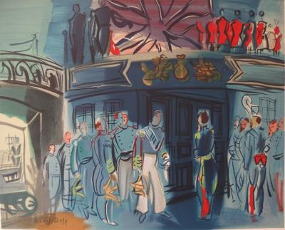 Raoul DUFY (d’après) - Réception d’un Amiral, Lithographie signée 2