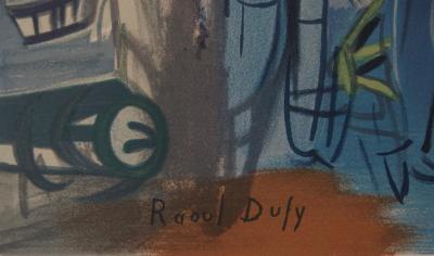 Raoul DUFY (d’après) - Réception d’un Amiral, Lithographie signée 2