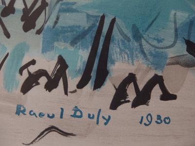 Raoul DUFY - Nu couché, Lithographie signée 2