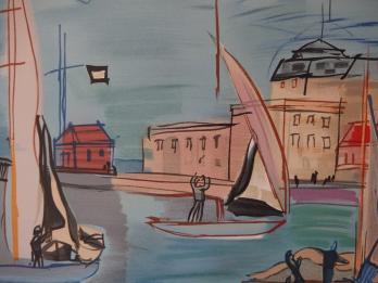 Raoul DUFY - Les Régates, Lithographie 2