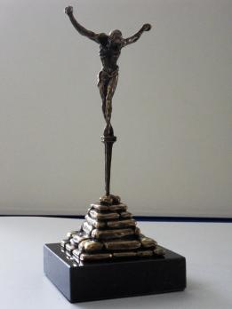 Salvador DALI - Le Christ de Saint-Jean de la Croix, Sculpture en bronze 2