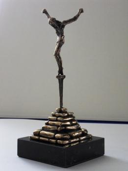 Salvador DALI - Le Christ de Saint-Jean de la Croix, Sculpture en bronze 2