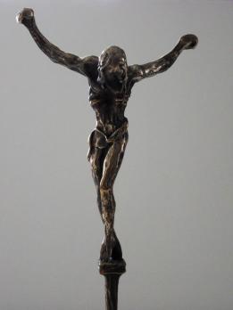 Salvador DALI - Le Christ de Saint-Jean de la Croix, Sculpture en bronze 2