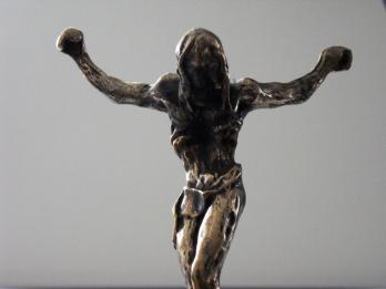 Salvador DALI - Le Christ de Saint-Jean de la Croix, Sculpture en bronze 2