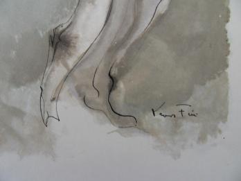 Leonor FINI - L’homme entre deux ages, 1961, Lithographie 2