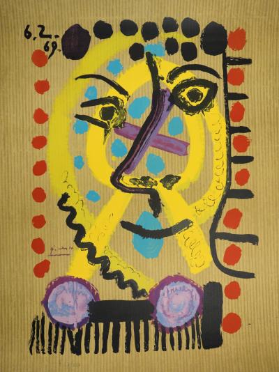 Pablo PICASSO (d’après) - Portrait Imaginaire, Toreador, Lithographie 2