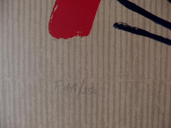Pablo PICASSO (d’après) - Portraits Imaginaires - Jeune marié, Lithographie signée 2