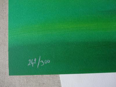 Victor SPAHN - Golf : le départ, Lithographie signée 2