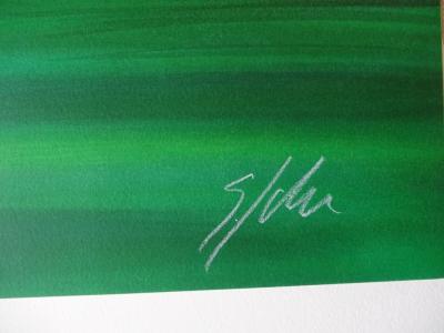 Victor SPAHN - Golf : le départ, Lithographie signée 2