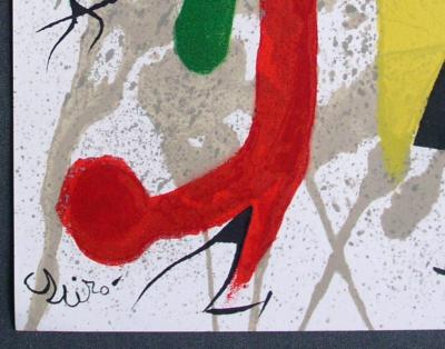 Joan MIRÓ - Jardin au clair de lune, Lithographie 2