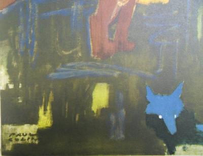Paul COLIN - Le lion, le loup et le renard - Lithographie originale 2